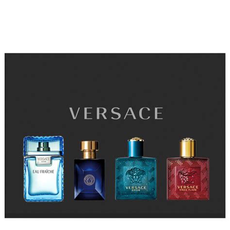 versace miniaturen set heren